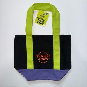 Trader Joe's Mini Canvas Tote Bag - Halloween Collection